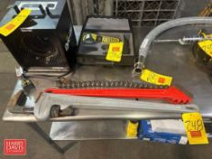Pipe Wrench and Sprocket Tool - Rigging Fee: $10