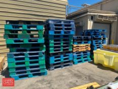 Assorted Poly Pallets - Rigging Fee: $200
