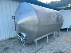 3,000 Gallon Horizontal All S/S Tank (Location: Export, PA) - Rigging Fee: $750