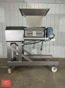 3-Roll S/S Dough Extruder, Model: 2M600, Working with 600 MM Rollers Adjustable from 3MM to 25 MM