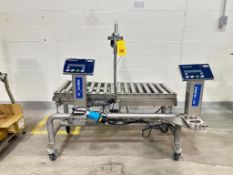 Mettler Toledo S/S Dual Checkweigher with S/S Roller Conveyor - Rigging Fee: $250