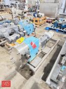 Waukesha Cherry-Burrell Positive Displacement Pump, Model: 180U2, S/N: 433777-07 with Gear Reducing
