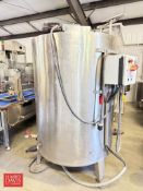 250 Gallon S/S Mix Tank - Rigging Fee: $500