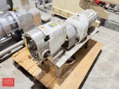 Waukesha Positive Displacement Pump, Size 130 with Gear Reducing Drive (Missing Impellers and Front