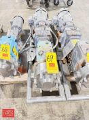 SPX Positive Displacement Pump, Model: 06002: Mounted on S/S Frame - Rigging Fee: $200