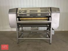 1,000 MM S/S Two-Roll Sheeter with SEW Motors, Hand Wheel and 50 MM Shafts - Rigging Fee: $250