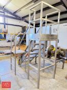 (2) Platforms with Stairs and S/S Stand - Rigging Fee: $150