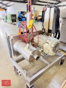 IKA 3-Stage High Sheer Pump with 40 HP Motor, Valve and Danfoss AQUA Drive Variable-Frequency Drive