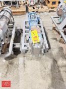 Waukesha S/S Cherry-Burrell Positive Displacement Pump, Model: 060020: Mounted on S/S Frame