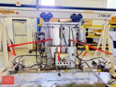 CVP System FRESH VACUUM Bag Sealer, Model: A200 with Caldwell King 4,000 LB Capacity A-Frame Hoist