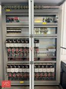 (20) Allen Bradley PowerFlex 40, 7.5 KV, 1 HP Variable Frequency Drives, with Eldon Cabinet