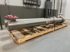 2021 Enerquip 7' S/S Shell & Tube Heat Exchanger, S/N: 28890 (Location: Salt Lake City, UT)