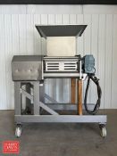 3-Roll S/S Dough Extruder, Model: 2M600, Working with 600 MM Rollers Adjustable from 3MM to 25 MM