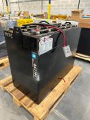 Crown V-FORCE 36 Volt Lead Acid Forklift Battery, Model: V-LA1130 (Location: Salt Lake City, UT)