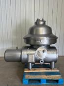 Westfalia S/S 4,500 RPM Separator, Model: MSA100-01-076, S/N: 1655564, Bowl S/N: 1652853