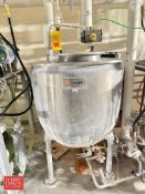 Groen 60 Gallon S/S Jacketed Kettle, Model: EN-60, S/N: 03523-2 - Rigging Fee: $250