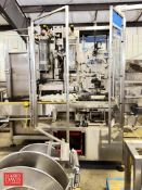 PDC S/S Shrink Sleeve Labeler, Model: R300-TS-CB, S/N: 187 with Allen-Bradley PanelView 600 HMI