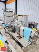 Waukesha Cherry-Burrell Positive Displacement Pump, Model: 210U2, S/N: 1000002214643 with Benshaw