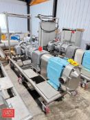 Waukesha Cherry-Burrell Positive Displacement Pump, Model: 210U2, S/N: 1000002763458 with Gear