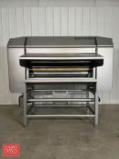 1,000 MM S/S Multi-Roll Sheeter with SEW Motors, Hand Wheel and 50 MM Shafts - Rigging Fee: $250