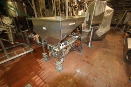 S/S Addback Tank,with SPX PD Pump, Mounted on S/S Frame (NOTE: PD Pump Head Missing Components)(