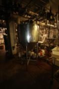 Aprox. 200 Gal. S/S Effector Surge Tank,Internal Tank Dims.: Aprox. 30