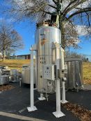 Roben S/S Single Wall Vertical Mix Tank, M/N V-205, S/N 84073-2, Vertical Agitation with Vertical