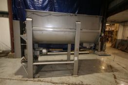 A-One S/S Ribbon Blender, Model MB-23-72, S/N 23684, with 8' L x 36
