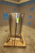 Aprox. 70 Gallon Vertical S/S Tank with Open Top, 1.5