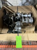 (8) NEW TUFLINE 3 IN. PLUG VALVES (SIMPLE LOADING FEE $110)