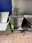 EAGLE RED HOTS TWO BASKET COUNTER FRYER