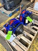 (1) NEW Coxreel Dual Reel Spring Return Hose Reel # C-L350-5016-X : 50 ft (3/8 in I.D.) 3/8