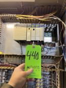 ALLEN BRADLEY CONTROLLER RACK WITH ALLEN BRADLEY LOGIX5561 CONTROLLER, CAT 1756-PA72/B (SUBJECT TO