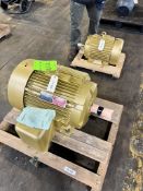 (2) NEW BALDOR MOTORS, NEW BALDOR Motor 75 HP, 1780 RPM, Frame 364T, Baldor Catalog # EM4316T, NEW