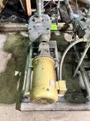 2018 SPX / WAUKESHA CHERRY BURRELL SKIDDED POSITIVE DISPLACEMENT PUMP, MODEL 060U2, S/N