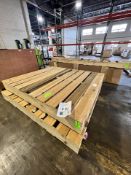 (2) NEW JAMISON MARK IV FREEZER DOORS AND DOOR FRAMES (SIMPLE LOADING FEE $550)