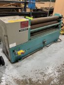 COLE-TUVE HEAVY DUTY SHEET METAL SLIP ROLLER MODEL NUMBER:SR-4-140 SERIAL NO:SC-1-2174 CAPACITY:4