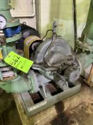 WORTHINGTON SINGLE CASE AXIALLY SPLIT CENTRIFUGAL PUMP, MODEL 6LR-13, RELIANCE 75-HP MOTOR, 230/
