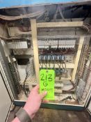 CONTROL CABINET WITH (2) ALLEN BRADLEY PLC CONTROLLER RACKS, CONTROLNET AND LOGIX5563, 13-SLOT