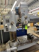 FOSDICK SENSITIVE RADIAL DRILLING MACHINE, POWER ELEVATING TABLE (SIMPLE LOADING FEE $550)