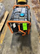 Generac Gasoline Genearor, Model GP5500, 5500 W, 6875 W, 120/240 VAC, 45.8/22.9, Recoil, 10.0 hr