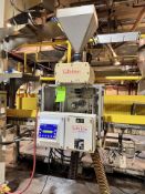 SAFELINE FLOW THROUGH / DROP THROUGH METAL DETECTOR, MODEL V3 GF PW 100/300, S/N 74628, WITH GATE