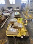 (4) PALLETS OF YELLOW SAFETY GATE DOORS (SIMPLE LOADING FEE $110)
