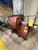 NORTHERN BLOWER INDUSTRIAL CENTRIFUGAL FAN BLOWER, SERIES 2700, S/N A47355-2, TOTE DUMP, 25-HP, 1760