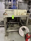 S/S BAG STAND (SUBJECT TO BULK BID IN LOT 482A) (SIMPLE LOADING FEE $110)