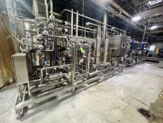 MMS MEMBRANE SYSTEMS CIP SKID, ALFA LAVAL M6-MBASE PLATE FRAME HEAT EXCHANGER, S/N 3010844653,