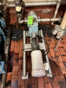 WAUKESHA CHERRY BURRELL SKID-MOUNTED POSITIVE DISPLACEMENT PUMP, MODEL 060 U2 2001, 2-HP, 1725