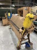 INDUSTRIAL HEAVY DUTY MANUALLY OPERATED BOX AND PAN FINGER BRAKE SERIAL NO.76190