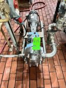 WAUKESHA CHERRY BURRELL SKID-MOUNTED POSITIVE DISPLACEMENT PUMP, MODEL 060 U2 2009, BALDOR