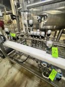 VALVE CLUSTER INCLUDING (11) SUDMO AIR ACTUATED BUTTERFLY VALVES, AIR ACTUATED JACKETED BALL VALVES,